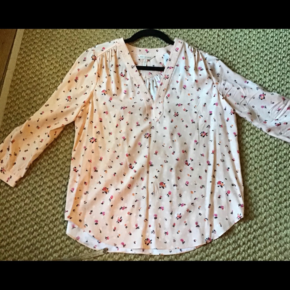 REBECCA TAYLOR SILK BLOUSE